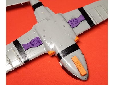 Cessna A-37 Dragonfly - Wheel Bay Plugs (For Academy Kits - image 2