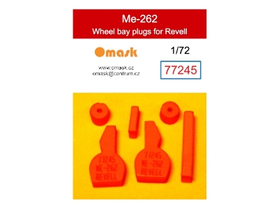 Messerschmitt Me-262 - Wheel Bay Plugs (For Revell Kits - image 1