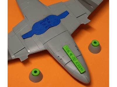 Messerschmitt Me-262 - Wheel Bay Plugs (For Academy Kits) - image 2