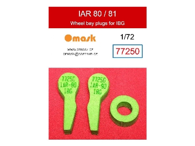 Iar-80 / Iar-81 - Wheel Bay Plugs (For Ibg Kits) - image 1