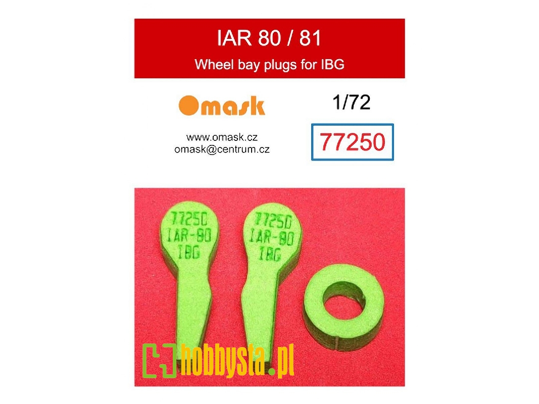 Iar-80 / Iar-81 - Wheel Bay Plugs (For Ibg Kits) - image 1