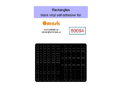 Rectangles With Rounded Corners 2-5 Mm (Self-adhesive Foil) - image 1