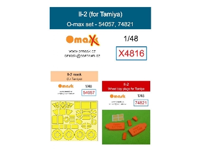 Ilyuschin Il-2 - O-max Set (For Tamiya Kits) - image 1
