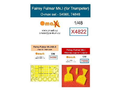 Fairey Fulmar Mk.I - O-max Set (For Trumpeter Kits) - image 1