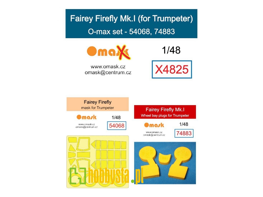 Fairey Firefly Mk.I - O-max Set (For Trumpeter Kits) - image 1