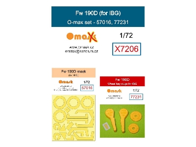 Focke Wulf Fw-190 D - O-max Set (For Ibg Kits) - image 1