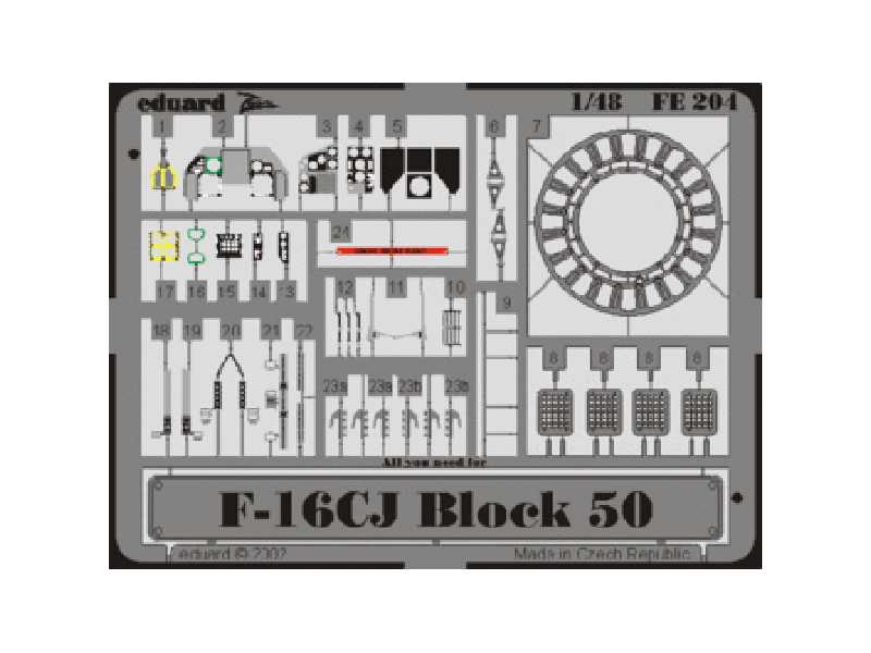 F-16CJ Block 50 1/48 - Hasegawa - - image 1