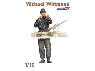 Tiger I Sd.Kfz.181 Pz.Kpfw.Vi Ausf.E - Early + 1/16 Michael Wittmann figure - image 2