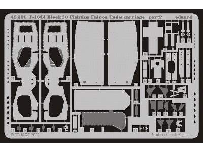 F-16CJ Block 50 undercarriage 1/48 - Tamiya - image 3