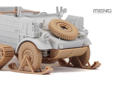 German Pkw.K1 Kübelwagen Type 155 Half-track - image 5