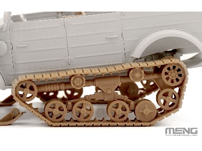 German Pkw.K1 Kübelwagen Type 155 Half-track - image 7