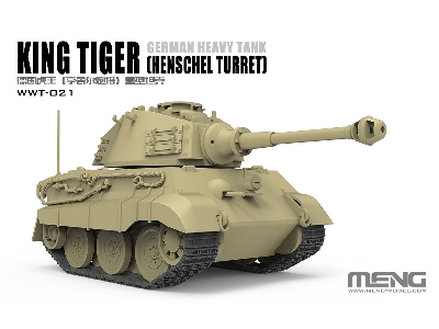 World War Toons German Heavy Tank King Tiger (Henschel Turret) - image 2