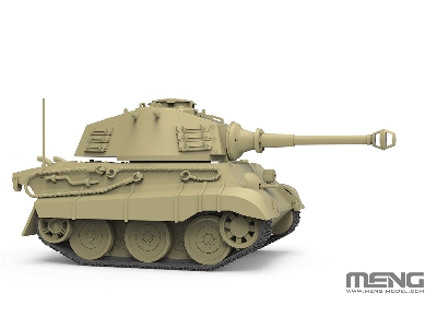 World War Toons German Heavy Tank King Tiger (Henschel Turret) - image 5