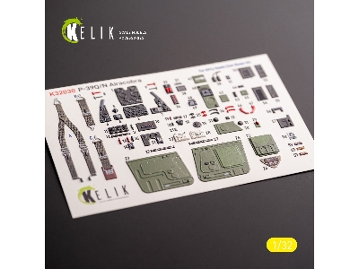 P-39q/N - Interior 3d Decals For Kitty Hawk/Zimi Models Kit - image 2