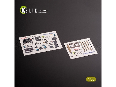Ju-87 G1/G2 - Interior 3d Decals For Border Models Kit - image 1