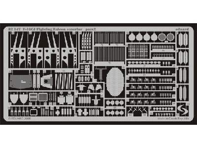 F-16CJ exterior 1/32 - Academy Minicraft - image 3