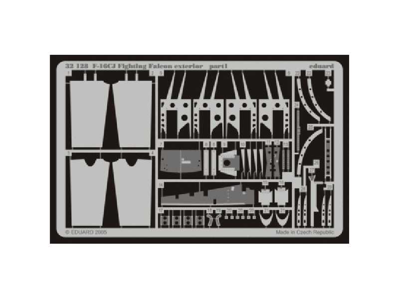 F-16CJ exterior 1/32 - Tamiya - image 1