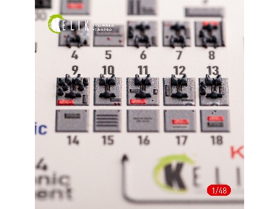 F-104 Series Electrical Equipment - Interior 3d Decals For Kinetic Kit - image 3