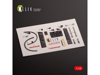 Fj-2 - Interior 3d Decals For Italeri Kit - image 2