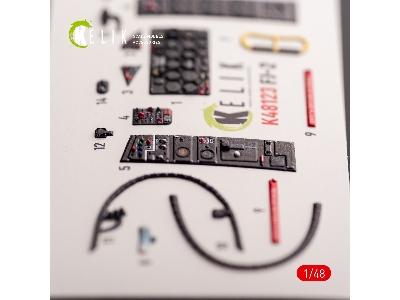 Fj-2 - Interior 3d Decals For Italeri Kit - image 3