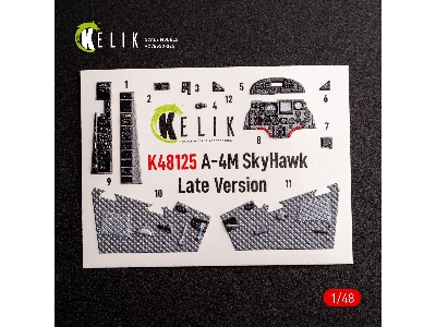 A-4m Late Production- Interior 3d Decals For Magic Factory Kit - image 2