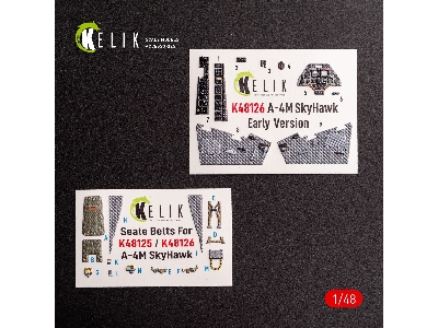 A-4m Early Production - Interior 3d Decals For Magic Factory Kit - image 1