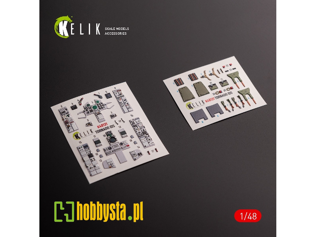 Tornado Ids - Interior 3d Decals For Italeri Kit - image 1 Tornado Ids - Interior 3d Decals For Italeri Kit - image 1
