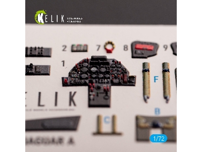 Jaguar A - Interior 3d Decals For Hobbyboss Kit - image 3