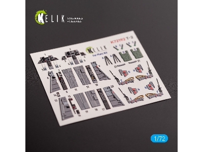T-2 Advanced Trainer - Interior 3d Decals For Platz Kit - image 1