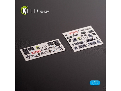 F-16i - Interior 3d Decals For Hasegawa Kit - image 1