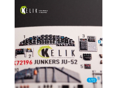 Ju-52 - Interior 3d Decals For Italeri Kit - image 3