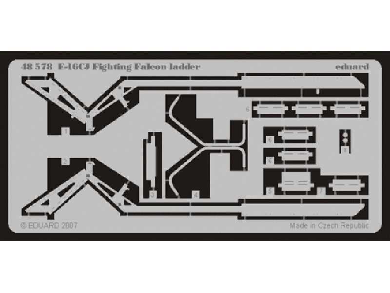 F-16CJ ladder 1/48 - Tamiya - image 1