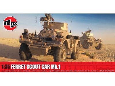 Ferret Scout Car Mk.1 (Has New Parts) - image 1