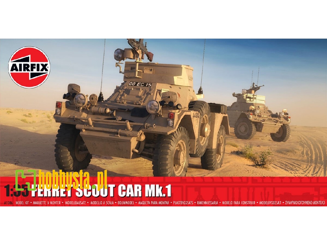 Ferret Scout Car Mk.1 (Has New Parts) - image 1 Ferret Scout Car Mk.1 (Has New Parts) - image 1