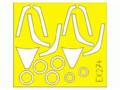  F-16CN Block 30/32 1/48 - Tamiya - masks - image 1