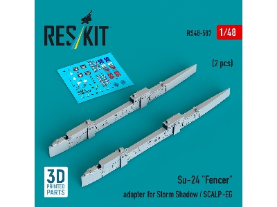 Su-24 'fencer' Adapter For Storm Shadow / Scalp-eg (2pcs) (3d Printed) - image 1