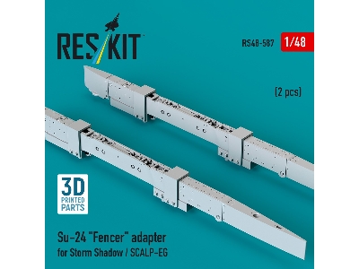 Su-24 'fencer' Adapter For Storm Shadow / Scalp-eg (2pcs) (3d Printed) - image 3