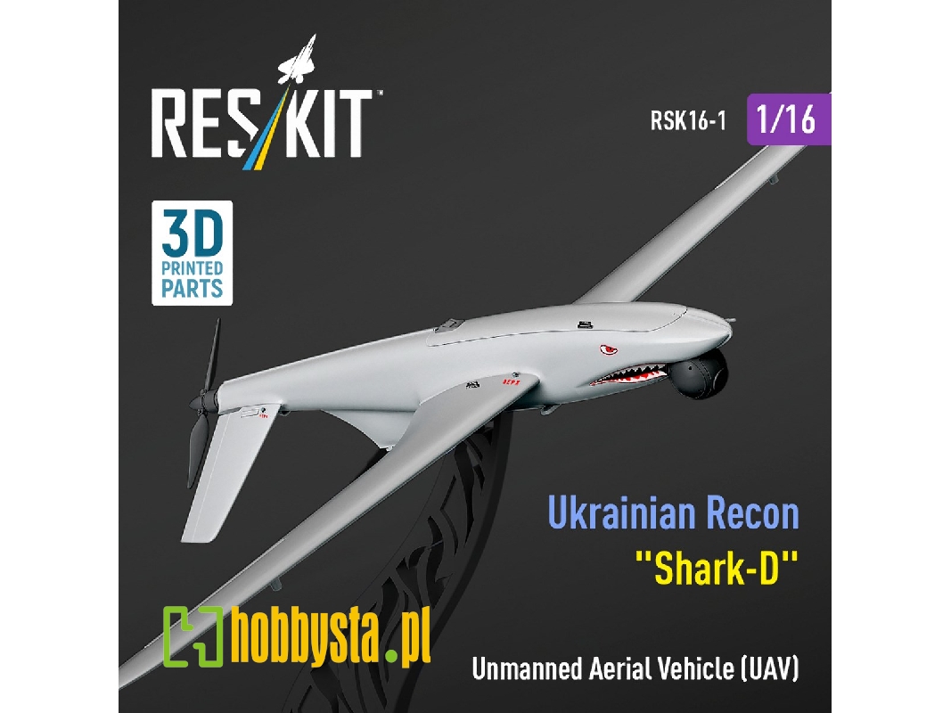 Ukrainian Recon Unmanned Aerial Vehicle (Uav) 'shark-d' (3d Printed) - image 1 Ukrainian Recon Unmanned Aerial Vehicle (Uav) 'shark-d' (3d Printed) - image 1