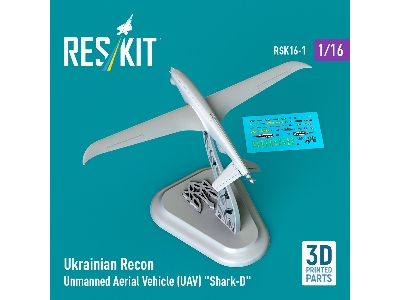 Ukrainian Recon Unmanned Aerial Vehicle (Uav) 'shark-d' (3d Printed) - image 3