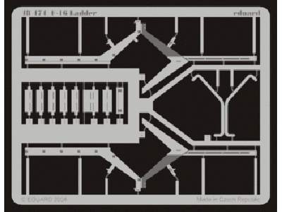 F-16 ladder 1/48 - Hasegawa - image 1