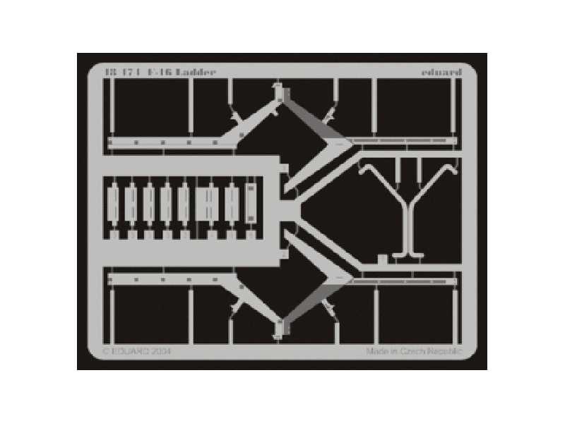 F-16 ladder 1/48 - Hasegawa - image 1