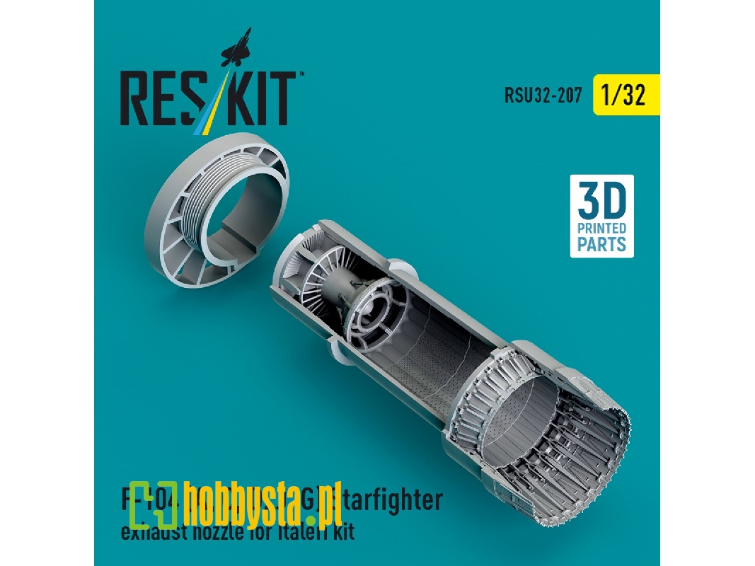 F-104 (A, C, D, J, G) 'starfighter' Exhaust Nozzle For Italeri Kit (3d Printed) - image 1 F-104 (A, C, D, J, G) 'starfighter' Exhaust Nozzle For Italeri Kit (3d Printed) - image 1