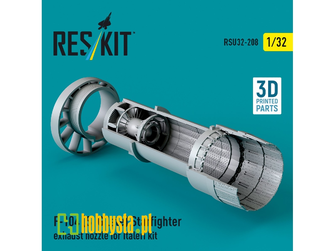 F-104 (S, G Late) 'starfighter' Exhaust Nozzle For Italeri Kit (3d Printed) - image 1 F-104 (S, G Late) 'starfighter' Exhaust Nozzle For Italeri Kit (3d Printed) - image 1