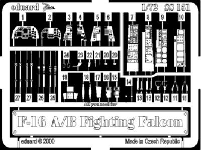 F-16A/ B 1/72 - Italeri - image 1