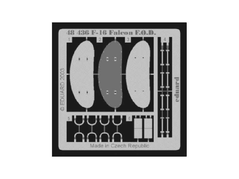 F-16A F. O.D.  1/48 - Hasegawa - image 1