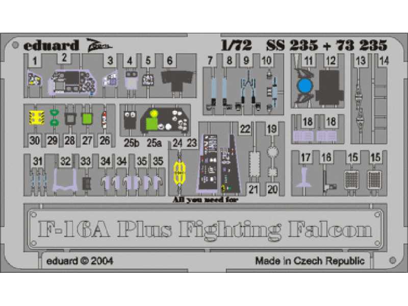 F-16A  Plus 1/72 - Hasegawa - image 1