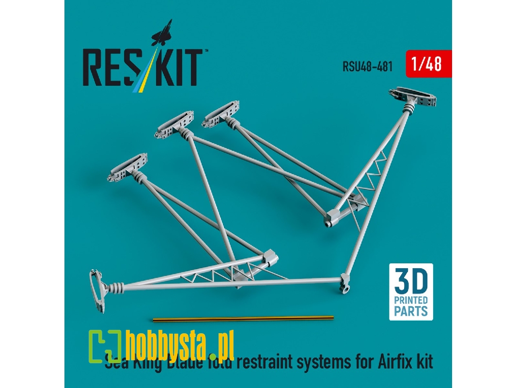 Sea King Blade Fold Restraint Systems For Airfix Kit (3d Printed) - image 1 Sea King Blade Fold Restraint Systems For Airfix Kit (3d Printed) - image 1