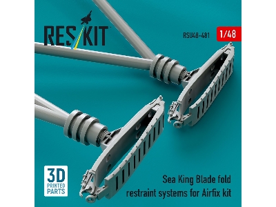 Sea King Blade Fold Restraint Systems For Airfix Kit (3d Printed) - image 3