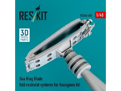 Sea King Blade Fold Restraint Systems For Hasegawa Kit (3d Printed) - image 3