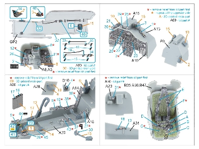 Ah-1 W - 3d-printed & Coloured Interior On Decal Paper  - image 3